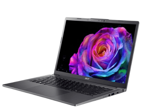 Notebook Acer Aspire 14 AI A14-52MT-59DP 14" WUXGA IPS táctil Intel Core Ultra 5 226V 16 GB 1 TB SSD - Gris