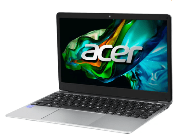 Notebook Acer Gadget ETBook Yoga 13.5" 2.5K táctil Intel Core i3-1315U 8 GB 256 GB SSD - Plata