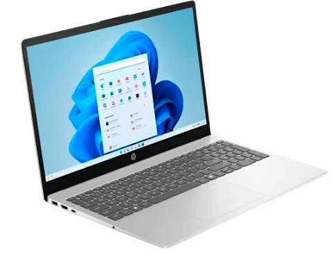 Notebook HP 15-FC0025WM 15.6" FHD táctil AMD Ryzen 5 7520U 8 GB 1 TB SSD - Plata